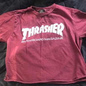 Thrasher crop top
